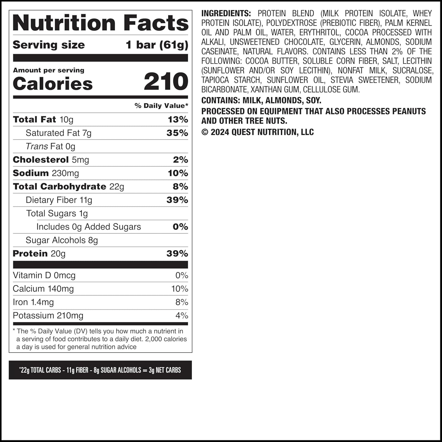 Quest_Nutrition_Overload_Protein_Bars,_Chocolate_Explosion,_20g_Protein,_1g_Sugar,_3g_Net_Carbs,_Gluten_Free,_12_Count
