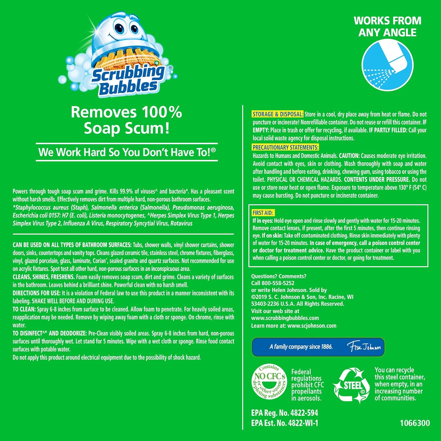 Scrubbing_Bubbles_Bathroom_and_Shower_Cleaner_Aerosol,_Foaming_Action_Bathroom_Grime_Fighter,_Citrus_Scent,_20oz_(Pack_of_1)