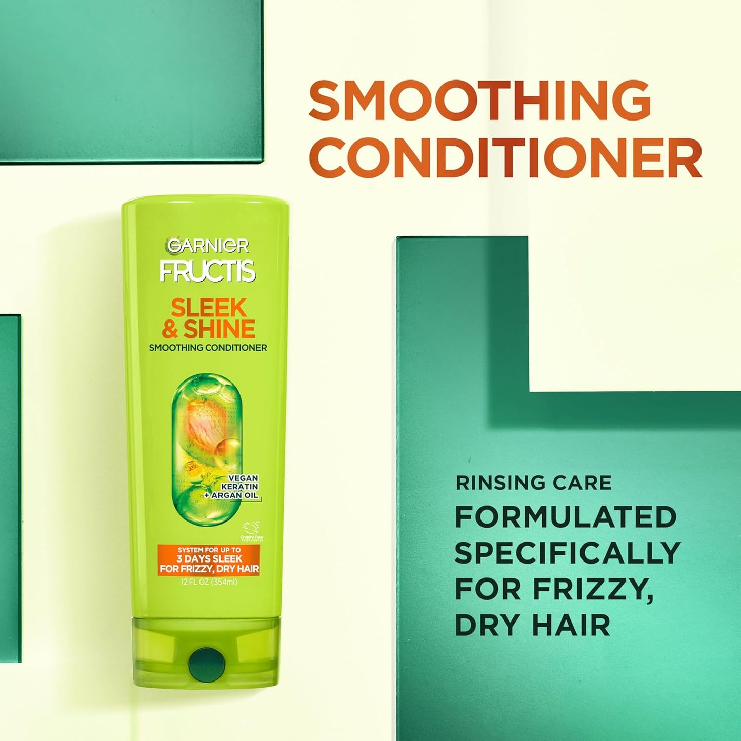 Garnier_Fructis_Sleek_&_Shine_Shampoo,_Conditioner_+_Leave-In_Conditioer_Set_for_Frizzy,_Dry_Hair,_Plant_Keratin_+_Argan_Oil_(3_Items),_1_Kit_(Packaging_May_Vary)