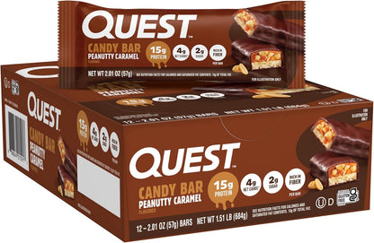 Quest_Nutrition_Protein_Bar,_Peanutty_Caramel_Flavor,_15g_Protein,_2g_Sugar,_Low_Sugar,_Gluten_Free,_12_Count