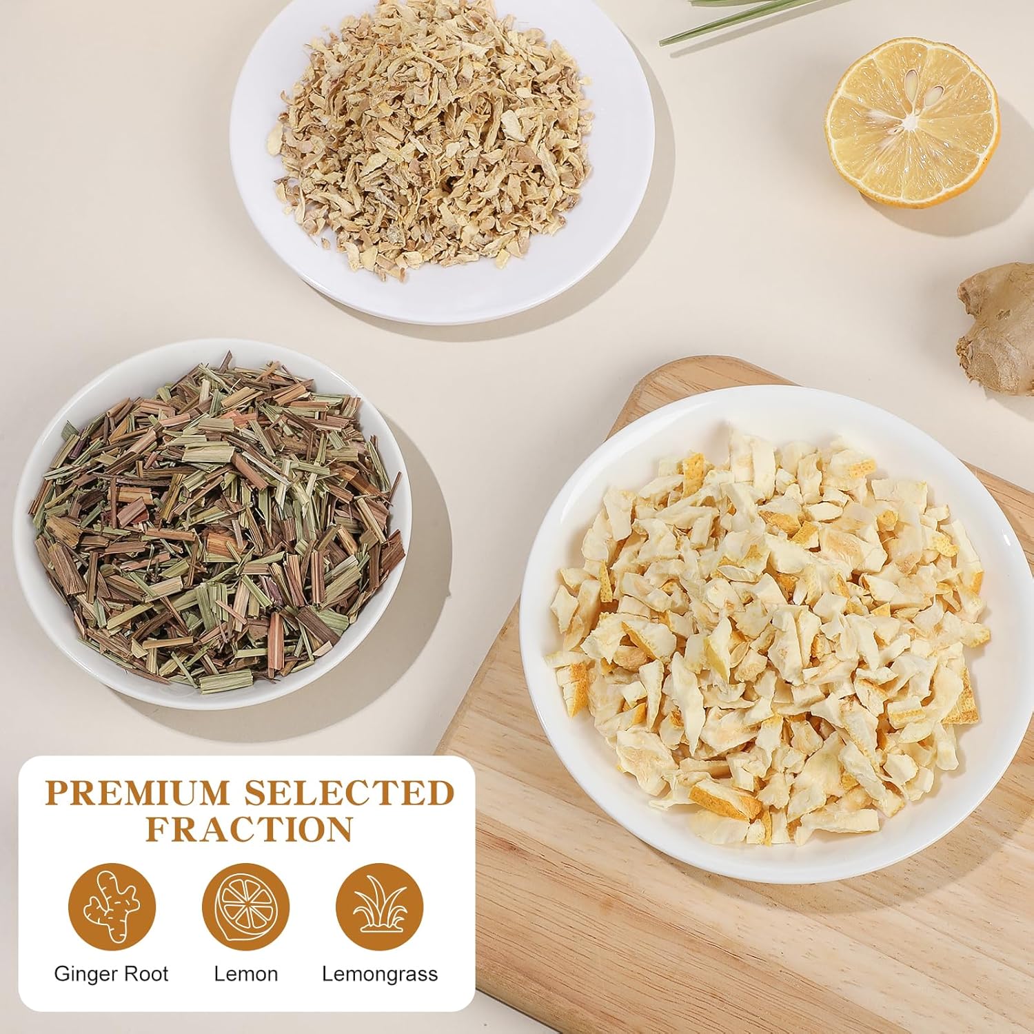 FullChea_-_Lemon_Ginger_Tea_Bags,_50_Teabags_-_Pleasantly_Spicy_&_Warming_-_Non-GMO_-_Caffeine-free_-_Support_Healthy_Digestion_&_Boost_Immunity