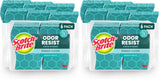 Scotch-Brite Odor Resist Heavy Duty Scrub Sponge, Dishwasher-Safe Kitchen sponges for Serious Scrubbing, Multipurpose Dish Sponge for Stuck-On Messes
