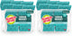 6 Scrub Sponges (Pack of 2)