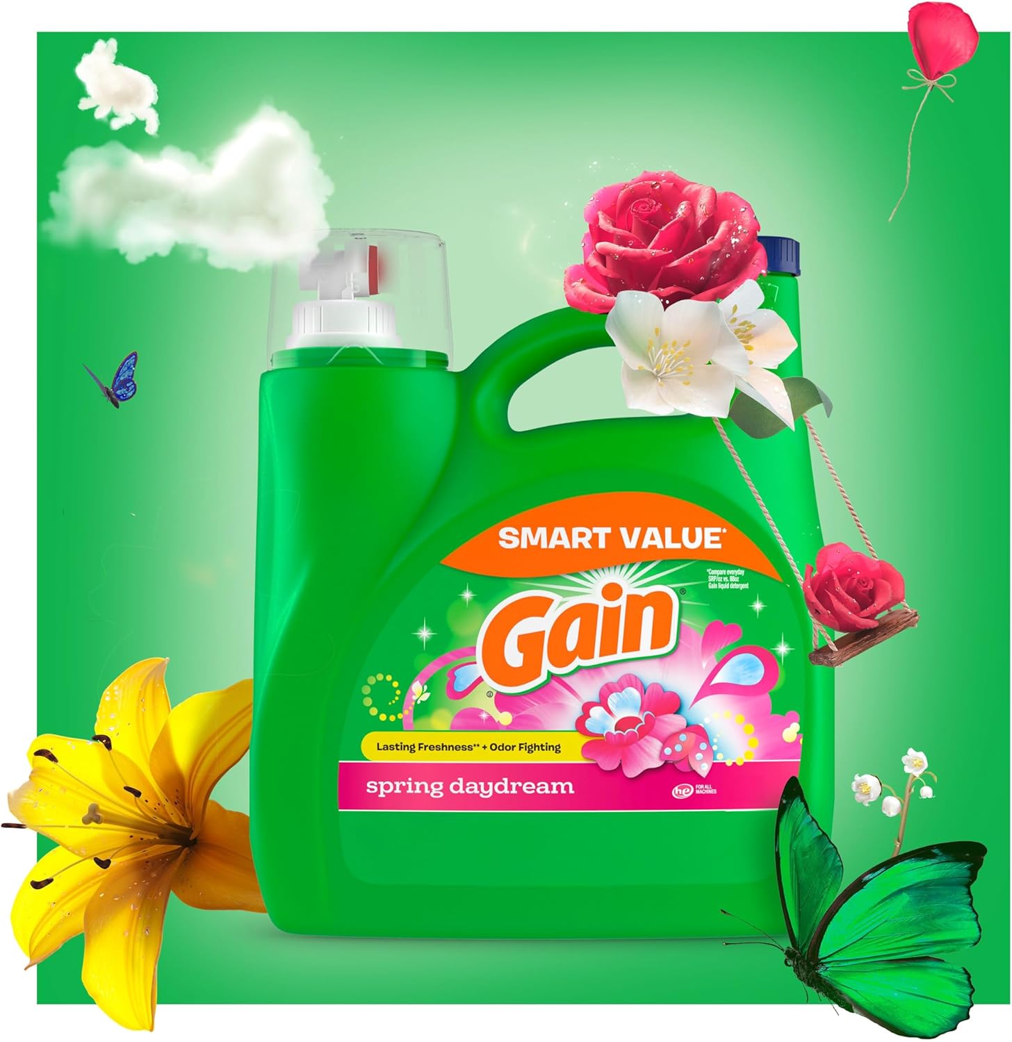 Gain_Liquid_Laundry_Detergent,_Spring_Daydream_Scent,_154_fl_oz,_107_loads,_Freshness_+_Odor_Fighting,_Laundry_Detergent_Liquid_Soap,_HE_compatible