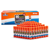 Elmer's Disappearing Purple School Glue Sticks, Washable - Posters, Back to School, Bulk Pack for Classrooms