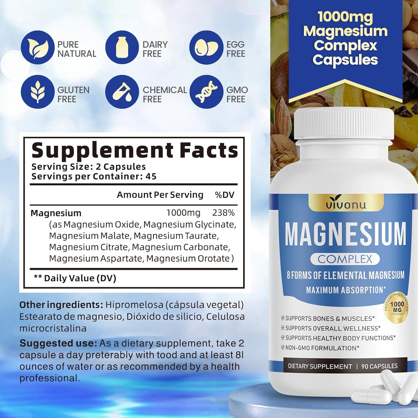 1000mg_Magnesium_Complex_for_Women_&_Men*,_8_Elemental_with_Magnesium_Glycinate,_Citrate,_Malate,_Taurate,_Oxide,_Carbonate,_Aspartate,_Orotate_for_Bones,_Muscle,_Recovery,_Energy,_Vegan,_90_Capsules