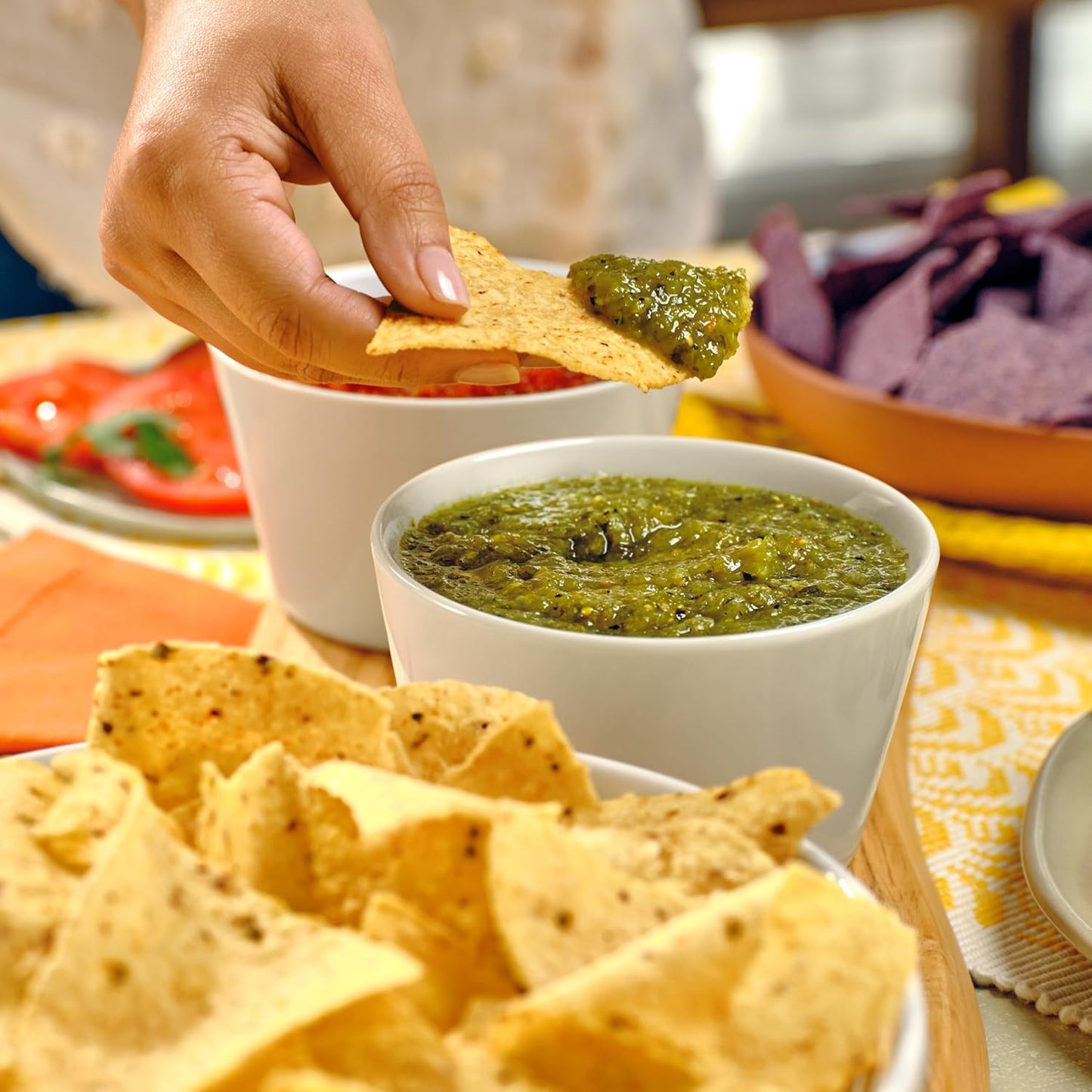 Late_July_Snacks_Salsa_Verde_with_Roasted_Tomatillos,_Medium,_15.5_oz_Jar