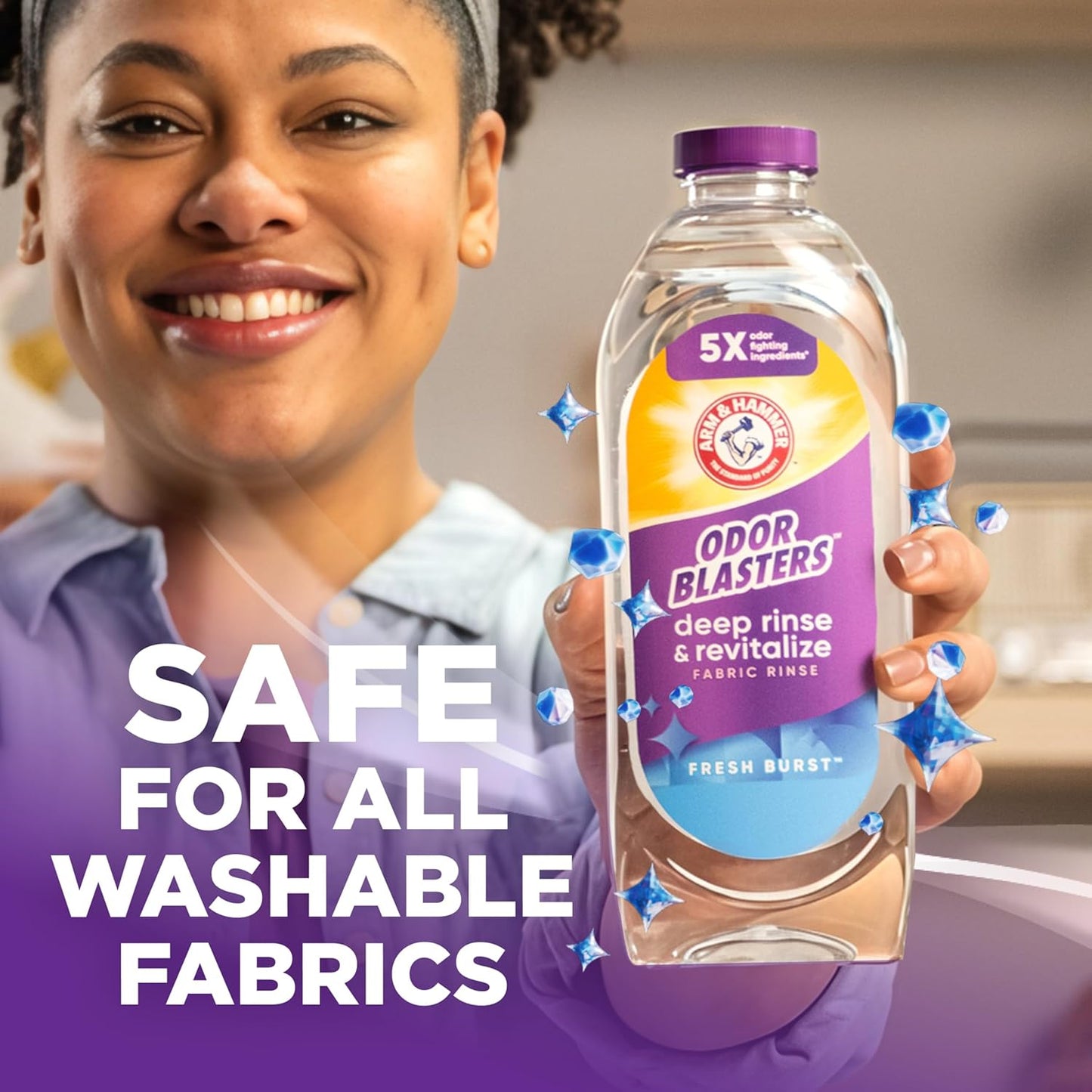 ARM_&_HAMMER_Odor_Blasters_Deep_Rinse_and_Revitalize_Fabric_Rinse,_Laundry_Additive,_Eliminates_Sweat_and_Musty_Odors,_Fresh_Burst_Scent,_50_fl_oz
