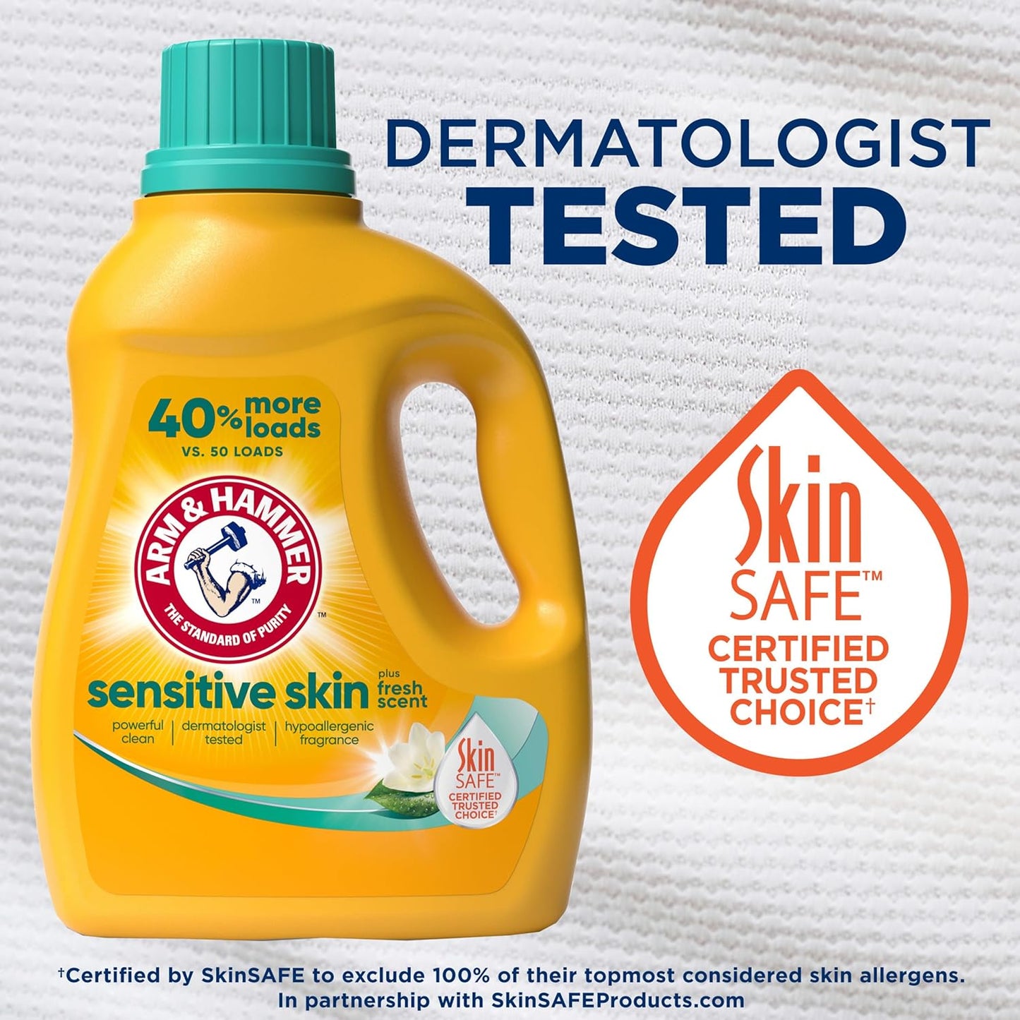 ARM_&_HAMMER_Sensitive_Skin_Liquid_Laundry_Detergent,_Fresh_Scent,_105_fl_oz,_105_Loads