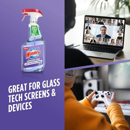 Windex_Glass_and_Window_Cleaner_Spray_Bottle,_Ammonia_Free,_Packaging_Designed_to_Prevent_Leakage_and_Breaking,_Surface_Cleaning_Spray,_Crystal_Rain_Scent,_23_Fl_Oz