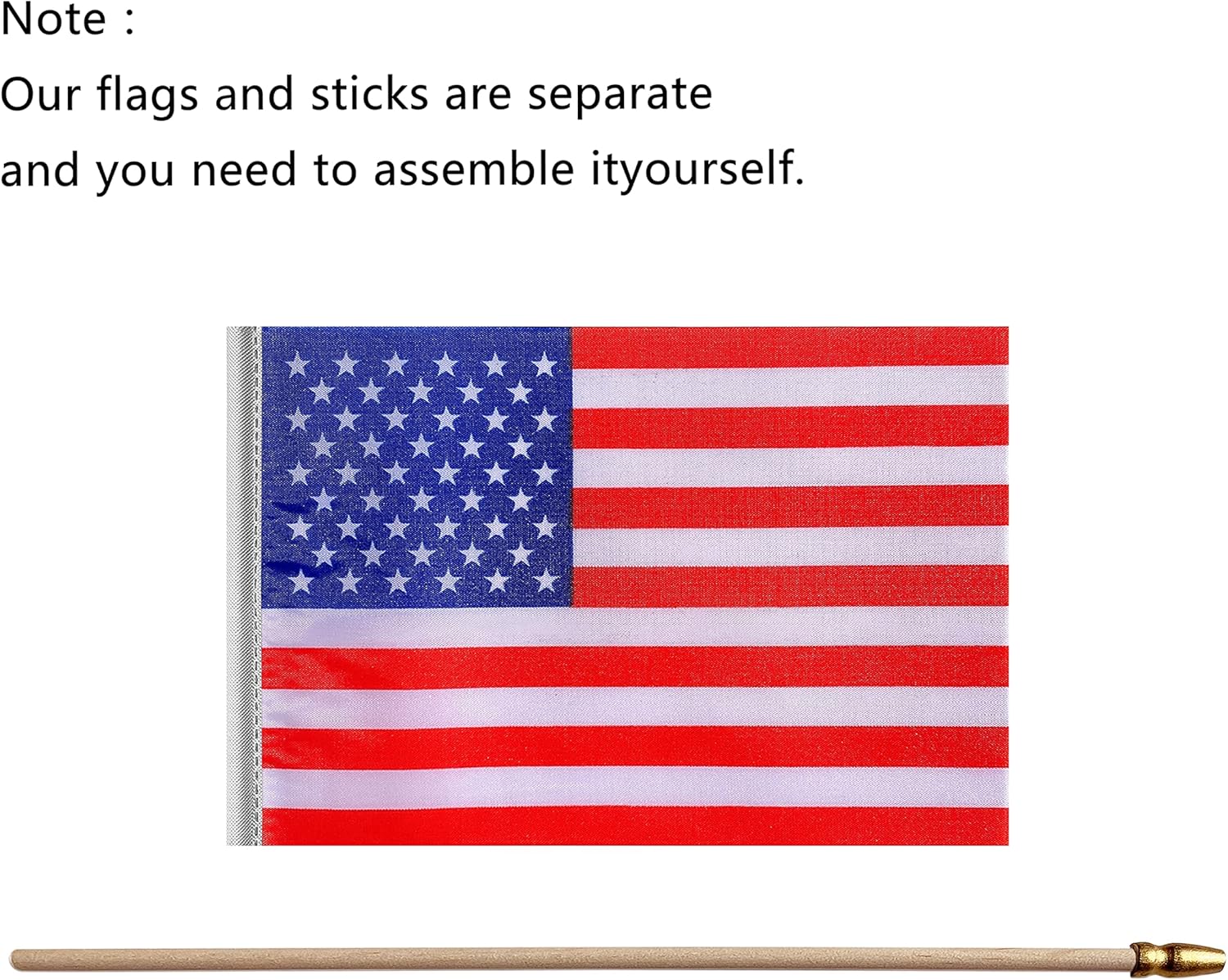 100_Countries_International_World_Flags_on_Wooden_Stick_Small_Mini_Hand_Held_Flags_for_Sports_Events,International_Festival,5x8_Inch