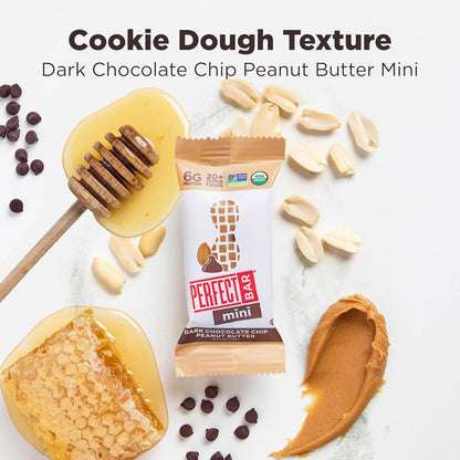 Perfect_Bar_Mini,_Dark_Chocolate_Chip_Peanut_Butter_Protein_Bar,_Protein_Snack,_Snack_Bar,_Organic,_Gluten_Free,_Soy_Free,_Non_GMO,_No_Sugar_Alcohols,_.88_Ounce_Bar,_24_Count