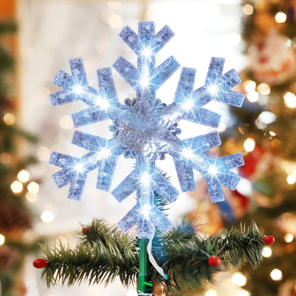 Dazzle_Bright_Snowflake_Christmas_Tree_Topper,_9_inch_Christmas_Tree_Topper_Ornament_with_15_White_LED_Lights,_Lighted_Tree_Topper_Christmas_Decorations_for_Xmas_Indoor_Holiday_Decor