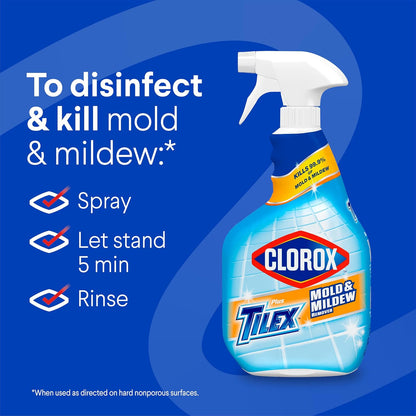 Clorox_Plus_Tilex_Mold_and_Mildew_Remover_with_Bleach,_Spray_Bottle,_32_Fluid_Ounces,_Unscented,_Pack_of_3