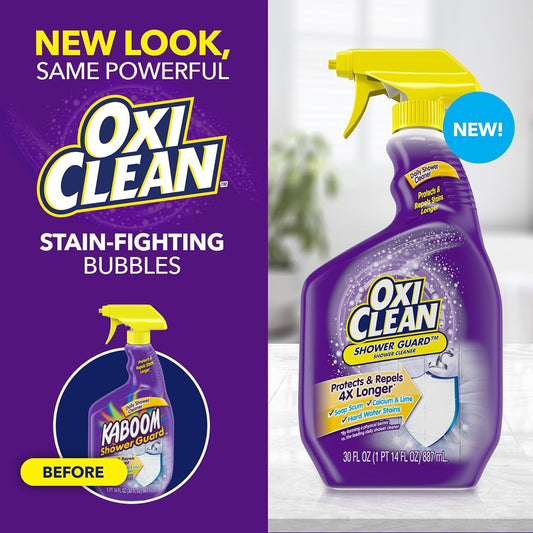 OxiClean_Shower_Guard_Daily_Shower_Cleaner,_30 oz.,_Protects_&_Repels_Stains