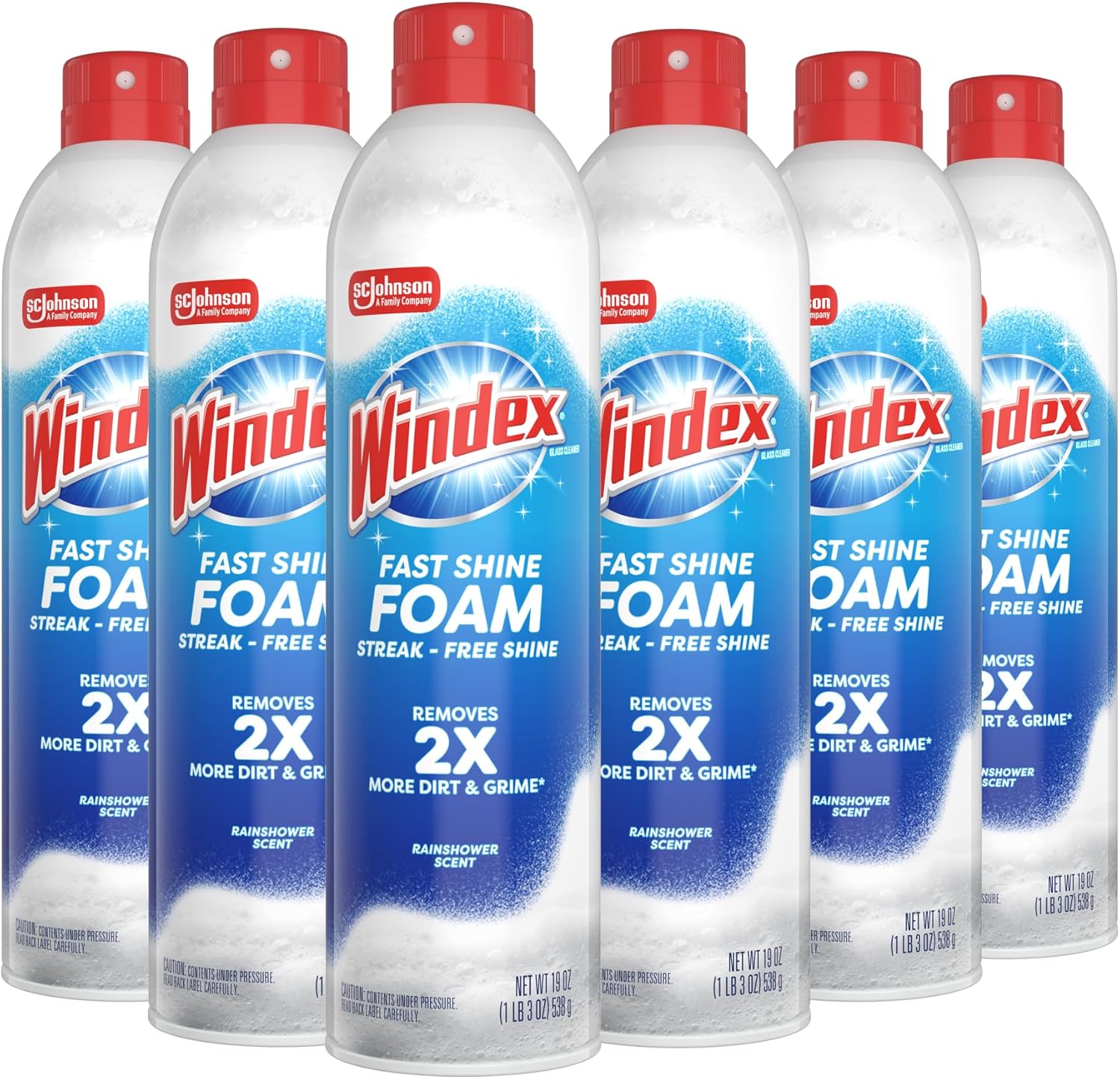 Windex_Fast_Shine_Foam_Glass_Cleaner,_No-Drip_Windows,_Doors,_Mirrors_&_Countertops_Aerosol_Cleaning_Spray,_Streak-Free_Shine,_Removes_Fingerprints,_Dust,_Dirt,_Grime_&_More_19_oz_(Pack_of_6)