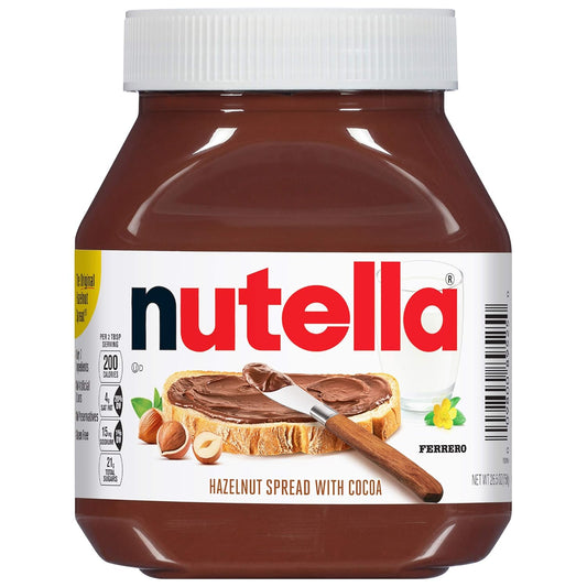 Nutella_Hazelnut_Spread_with_Cocoa,_Creamy_Hazelnut_Spread,_Breakfast_Favorite,_26.5_oz_Jar
