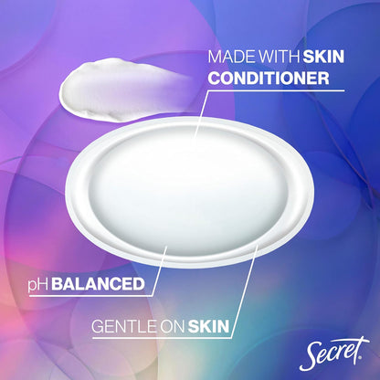 Secret_Fresh_Antiperspirant_Deodorant_for_Women,_72hr_Breathable_Sweat_&_Odor_Protection,_Instant_Freshness_&_Gentle,_PH_Balancing_Minerals,_Clear_Gel,_Relaxing_Lavender_Scent,_2.6_oz
