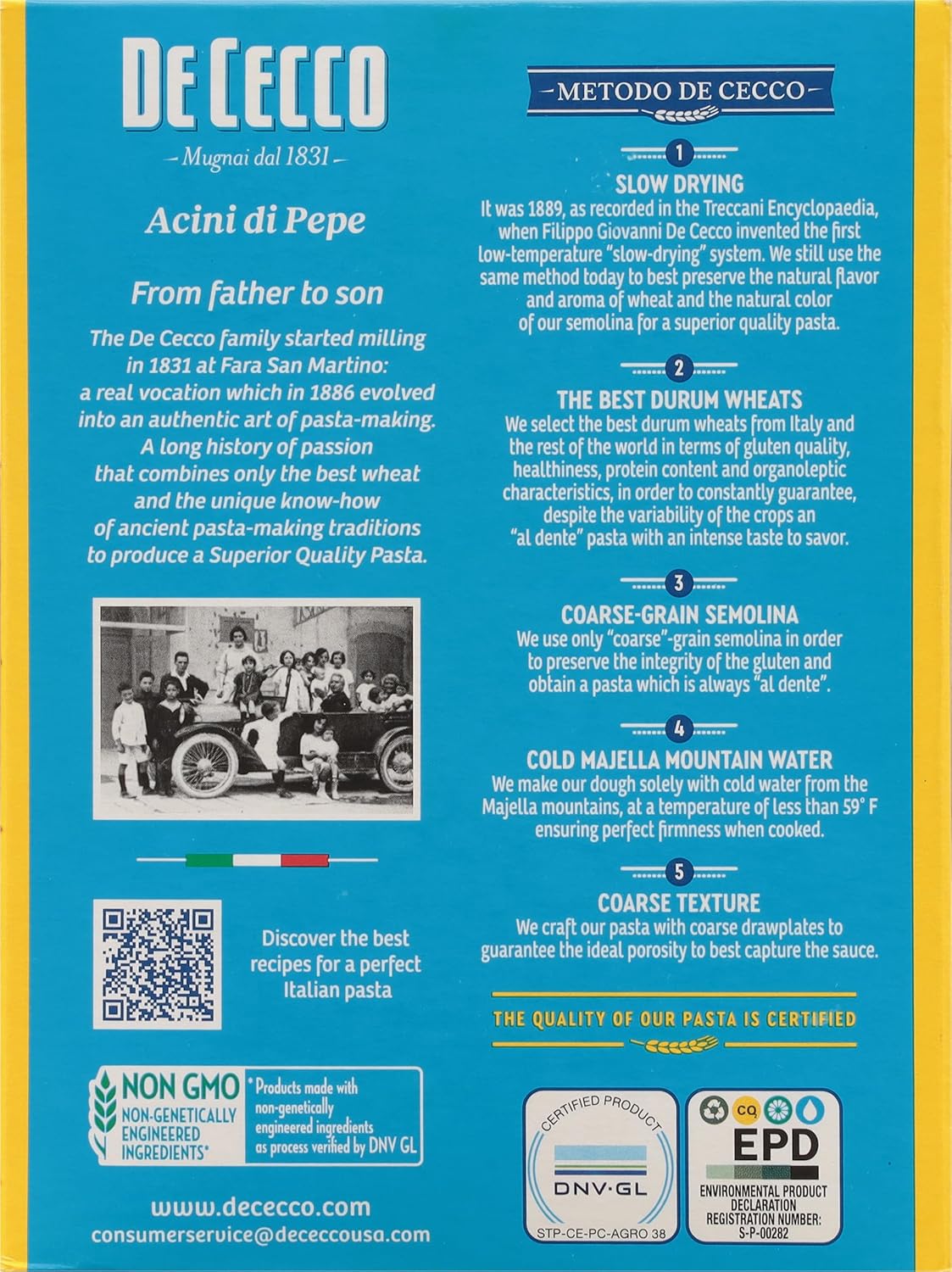 De_Cecco_Acini_Di_Pepe_No._78_Pasta,_16_Oz,_Authentic,_Slow_Dried,_Made_with_Semolina_and_Durum_Wheat,_Versatile_Pasta_for_Sauces_&_Recipes,_Made_in_Italy