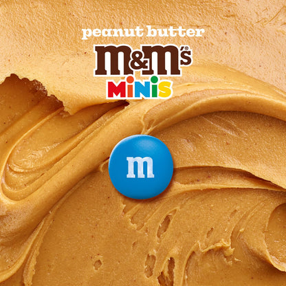 M&M'S_MINIS_Peanut_Butter_Milk_Chocolate_Snacks,_Candy_Bulk,_Sharing_Size_8.6_Oz_Resealable_Bag