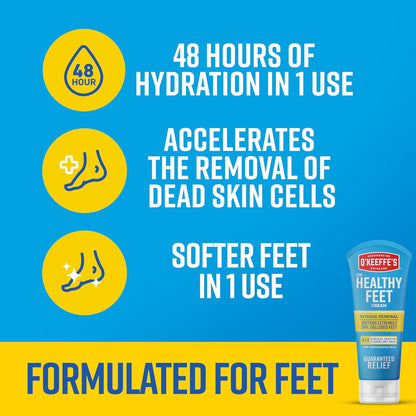 O'Keeffe's_for_Healthy_Feet_Intense_Renewal_Cream_with_Urea_&_Alpha_Hydroxy_Acid_-_3_oz_Tube_(1_Pack)_-_Chemically_Exfoliates_and_Softens_Extremely_Callused,_Dry_Feet