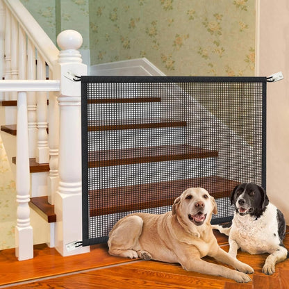 Cupount_Dog_Screen_Mesh_Gate_for_Stairs_Pet_Gates_for_The_House:_for_Doorways_Stairways_Indoor_29_inches_Tall,_38_inch_Wide,_Fits_32-35_inch_Openings