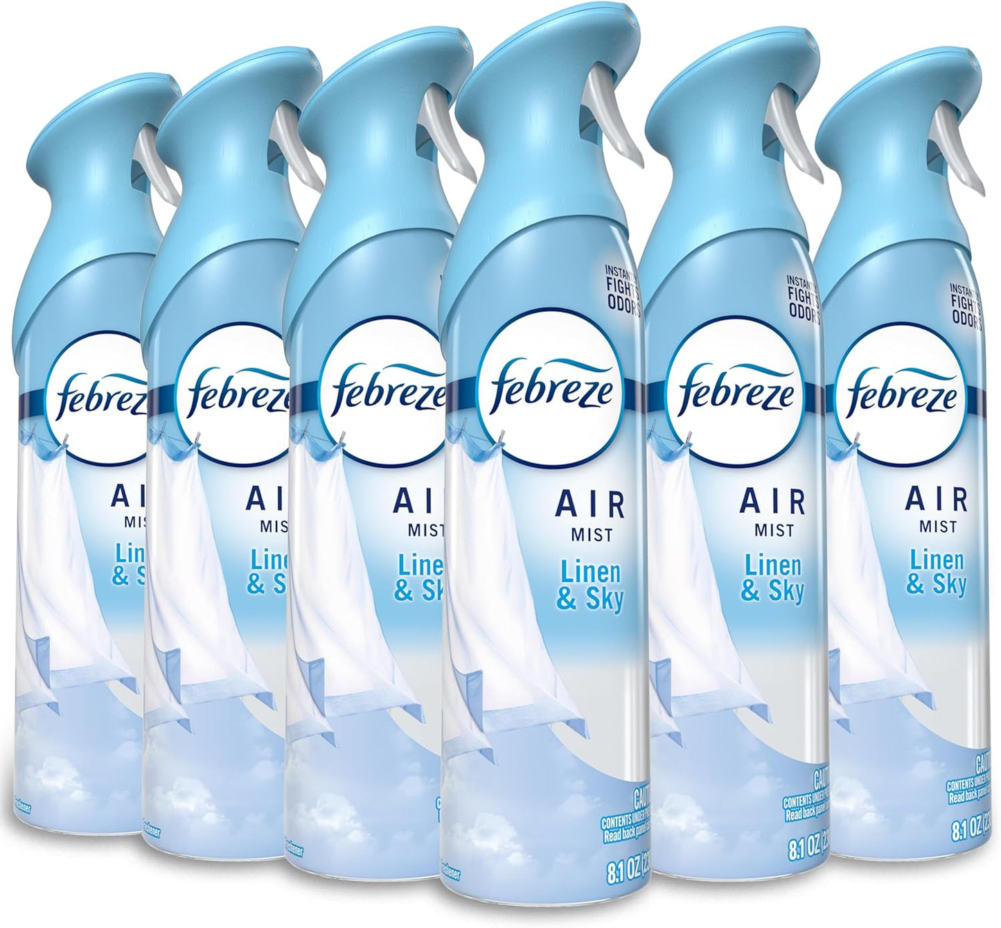 Febreze_Air_Mist,_Air_Freshener_Spray,_Odor_Fighting_Room_Spray,_Deodorizer_for_Home_Bathroom_Kitchen_Office_Apartment_Dorm_Room_Classroom,_Linen_&_Sky_Scent,_8.1oz_(Pack_of_6)