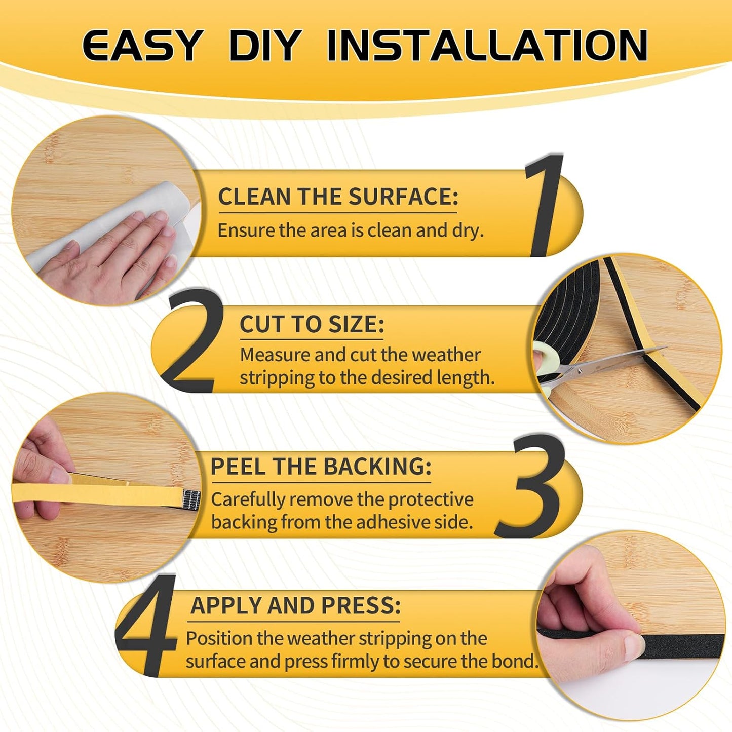 26Ft_Weather_Stripping_Door_Seal_-_1/2"_x_1/4"_Door_Seal_Strip_for_Door_Frame,_High_Density_Foam_Insulation_Tape,_Self_Adhesive_Soundproof_Gap_Filler_for_Doors,_Windows,_Sliding_Door_and_AC_Units