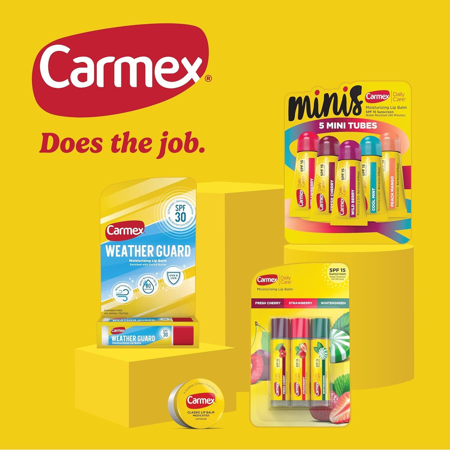 Carmex_Classic_Medicated_Lip_Balm_Pack,_Lip_Moisturizer_for_Chapped_Lips,_9-Count_Variety_Pack_Bag_(2_Tubes,_7_Sticks)