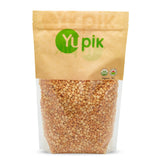 Yupik Organic Yellow Split Peas, 2.2 lb (35.2 oz), USDA Certified, Non-GMO, Vegan, Gluten-Free, Hearty & Sweet Flavour, Excellent Source of Protein & Fiber, Perfect for Soups, Stews & Salads