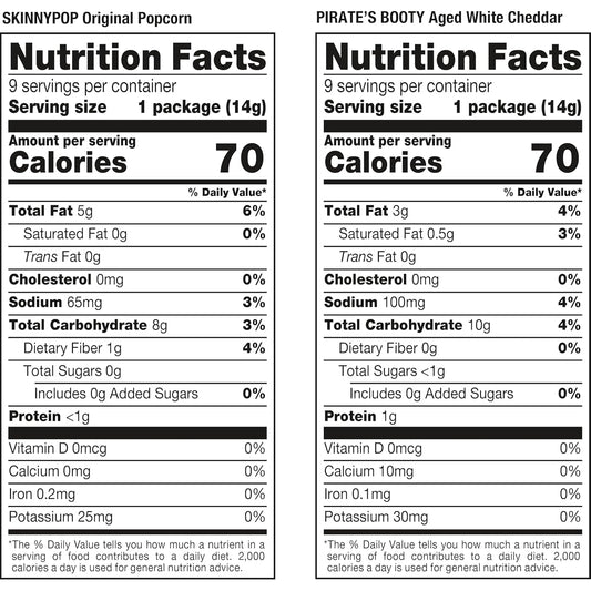 SkinnyPop_&_Pirate's_Booty,_Trick_or_Treat_Snack_Bags,_Gluten-Free_Snacks,_0.5oz,_18_Count