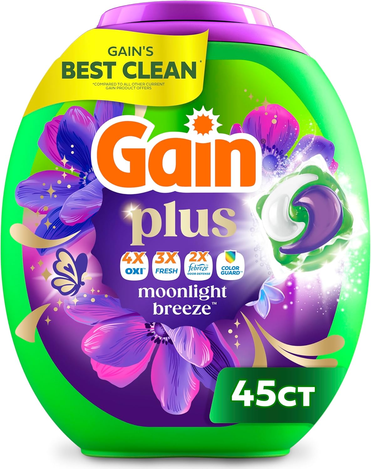 Gain_Plus_Flings_Liquid_Laundry_Detergent_Pods,_Gain's_Best_Clean,_All-In-One_Pacs,_Moonlight_Breeze_Scent,_45_Count