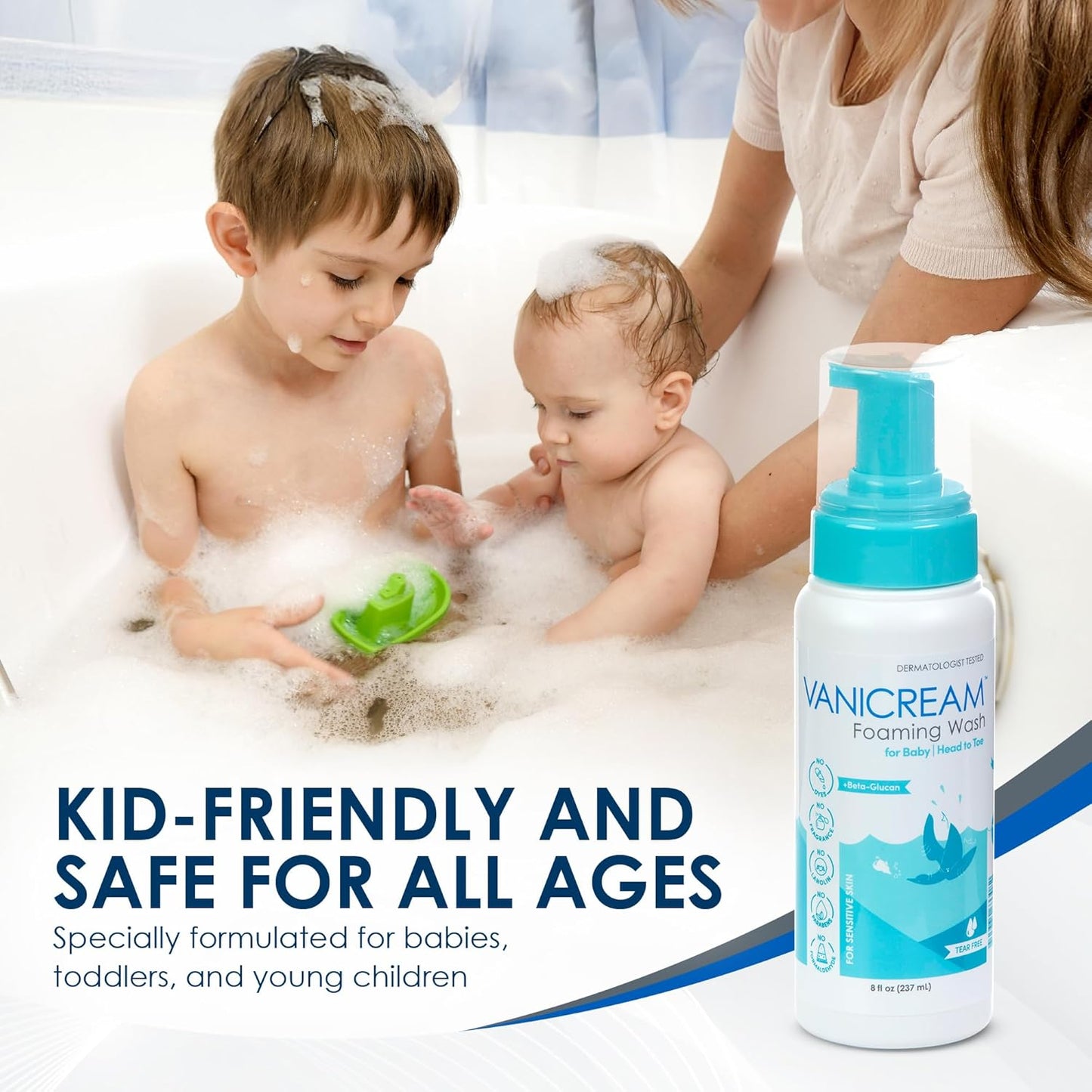 Vanicream_Foaming_Wash_for_Baby,_8_Oz,_Gentle_Cleanse_and_Moisture,_Tear-Free_Baby_Shampoo_and_Body_Wash_with_Beta-Glucan,_Formulated_without_Common_Irritants_for_Sensitive_Skin,_All_Ages