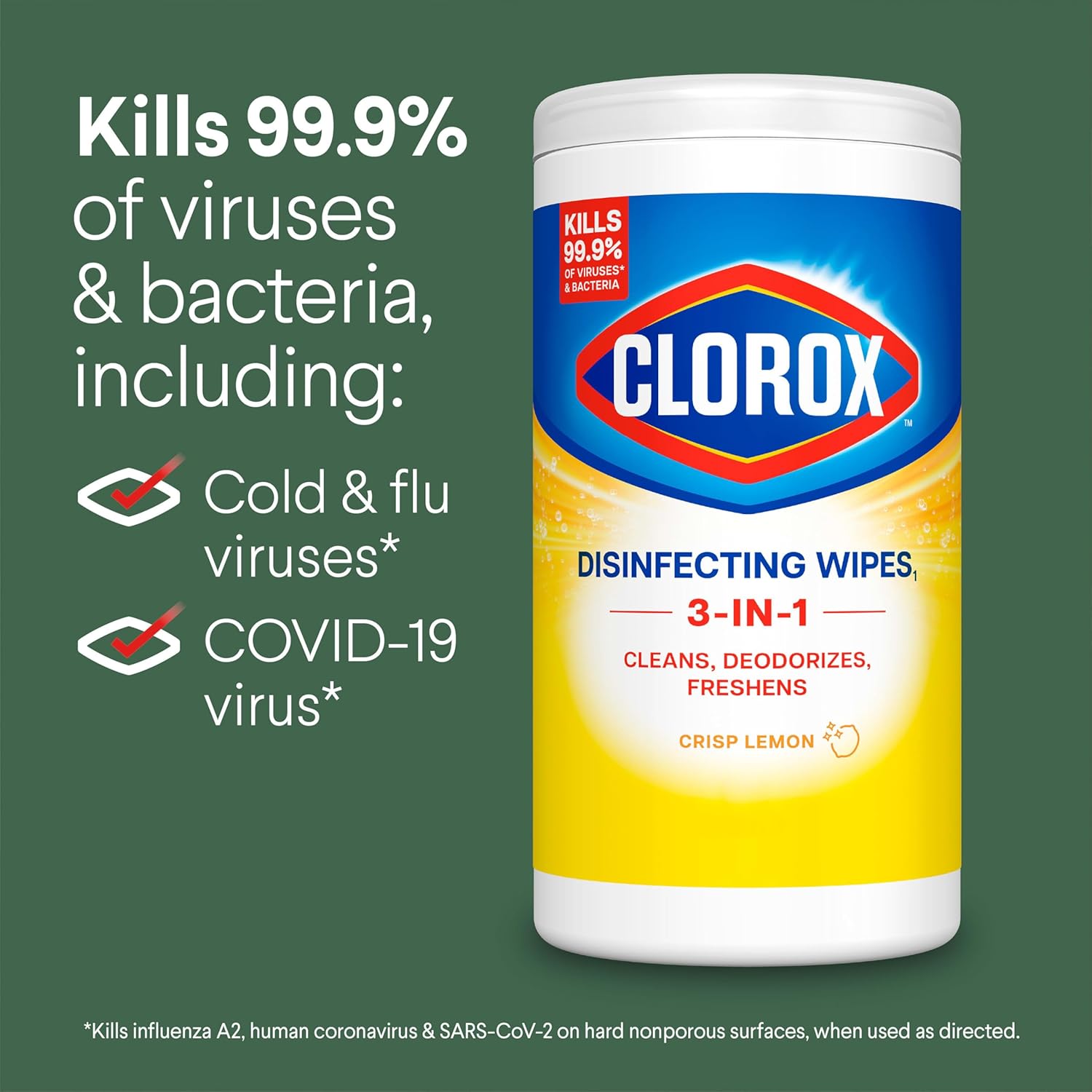 Clorox_Disinfecting_Wipes_for_Allergy_Season,_Bleach-Free,_Multi-Surface_Cleaner,_Antibacterial,_Fresh_Scent_&_Crisp_Lemon,_75_Count_Each,_Pack_of_3