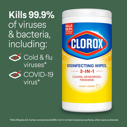 Clorox_Disinfecting_Cleaning_Wipes_for_Spring_Cleaning_&_Allergy_Season,_Bleach_Free,_Fresh_Scent_and_Crisp_Lemon,_75_Count_Each,_Pack_of_4