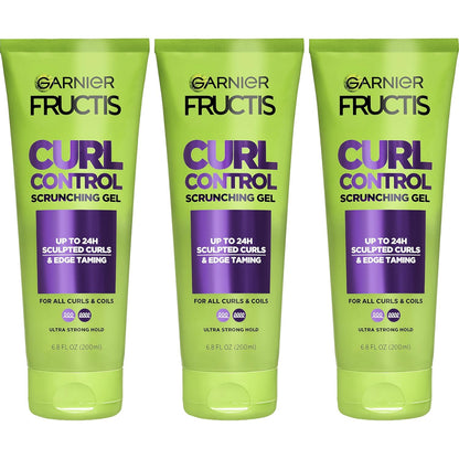 Garnier_Fructis_Curl_Control_Scrunching_Hair_Gel,_Curl_Jelly_for_Curly,_Wavy,_and_Coily_Hair_with_Frizz_&_Edge_Control,_Up_to_24_HR_Shape_&_Shine,_6.8_Fl_Oz,_3_Count_(Packaging_May_Vary)