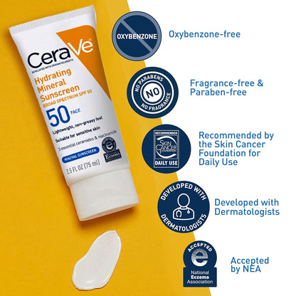 CeraVe_100%_Mineral_Sunscreen_SPF_50,_Face_sunscreen_With_Zinc_Oxide_&_Titanium_Dioxide,_Hyaluronic_Acid_+_Niacinamide_+_Ceramides,_Oil_Free,_Travel_Size_2.5_oz