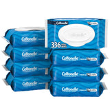 Fresh Feel Flushable Wet Wipes, Adult Wet Wipes, 8 Flip-Top Packs, 42 Wipes Per Pack (336 Total Wipes), Packaging May Vary