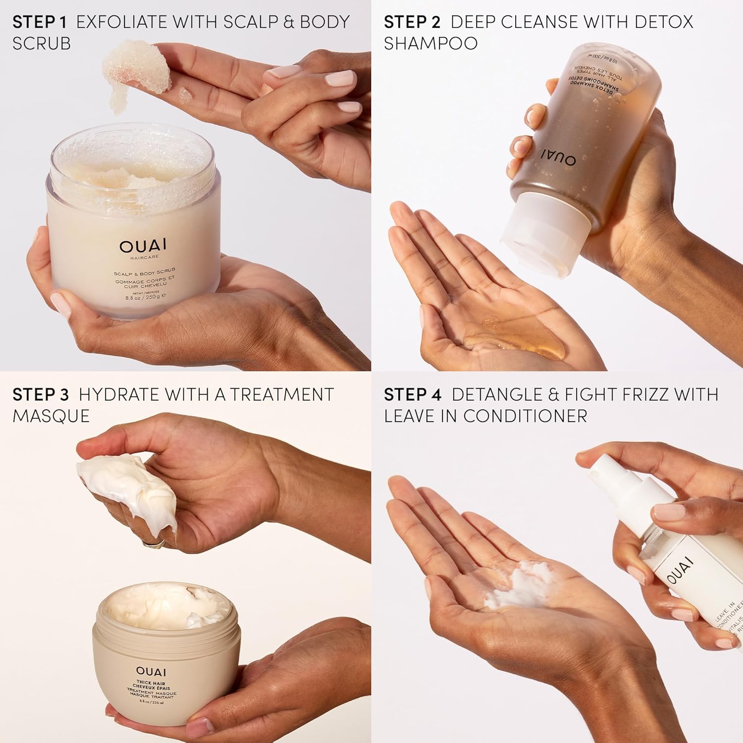OUAI_Detox_Shampoo_-_Clarifying_Shampoo_for_Build_Up,_Dirt,_Oil,_Product_and_Hard_Water_-_Apple_Cider_Vinegar_&_Keratin_for_Clean,_Refreshed_Hair_-_Sulfate-Free_Hair_Care_(10_oz)