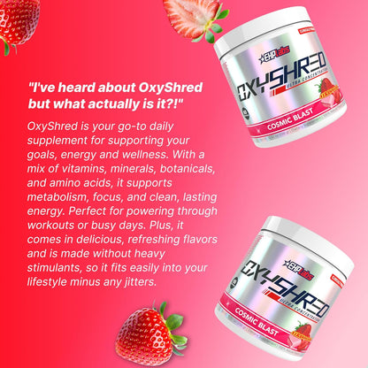 EHP_Labs_OxyShred_Pre_Workout_Powder_-_Preworkout_Powder_with_L_Glutamine_&_Acetyl_L_Carnitine,_Energy_Boost_Drink_-_Cosmic_Blast,_60_Servings