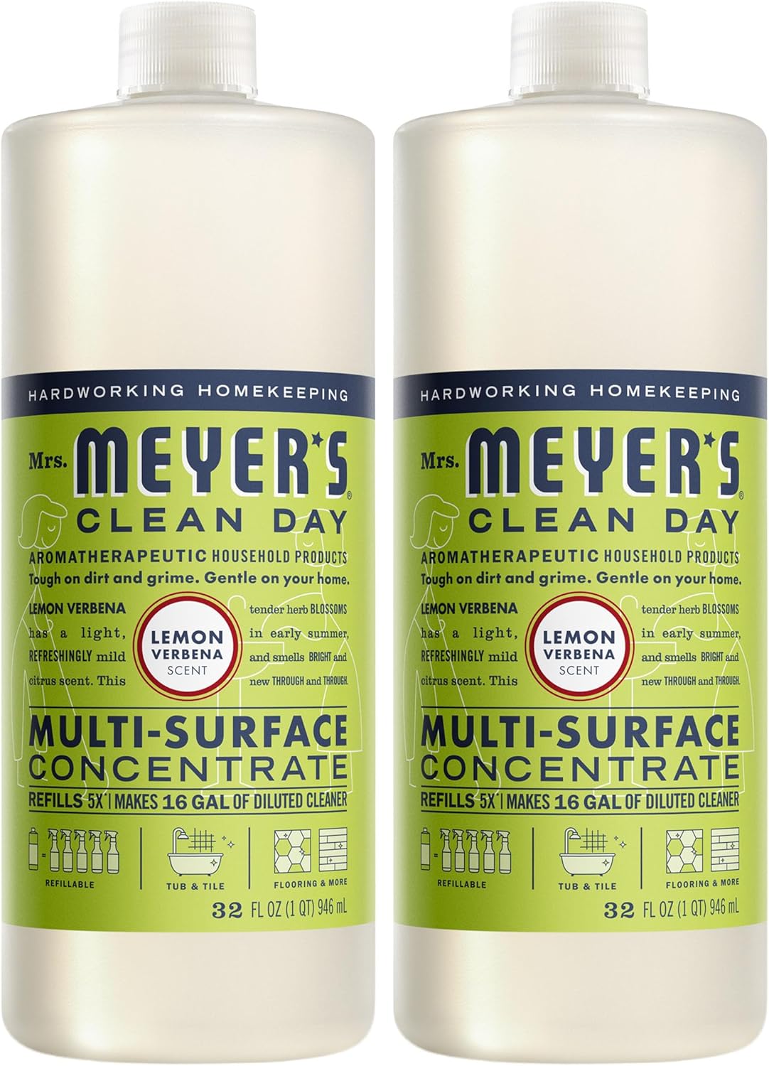 MRS._MEYER'S_CLEAN_DAY_Multi-Surface_Everyday_Concentrate,_Lemon_Verbena_Scent,_32_Fl_Oz_Bottle_-_2_Pack