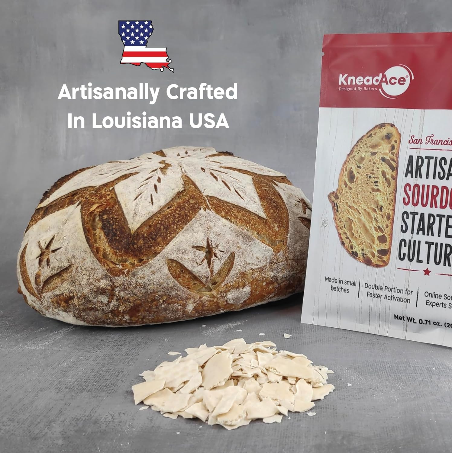 KneadAce_Sourdough_Starter_Culture_–_Fast-Activating_Natural_Wild_Yeast_for_Homemade_Bread_–_Dehydrated_Sourdough_Starter_for_Baking_Artisan_Loaves,_Easy_to_Use_&_Perfect_for_Beginners