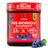 Six Star Pre-Workout Powder for Men & Women - Preworkout Explosion 2.0 Energy Powder Drink Mix with Beta-Alanine & Caffeine - Sports Nutrition Supplement Products