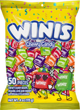 Chewy Candy Winis Original Variety Bag – Taffy individually wrapped pieces Assorted Easter Mix