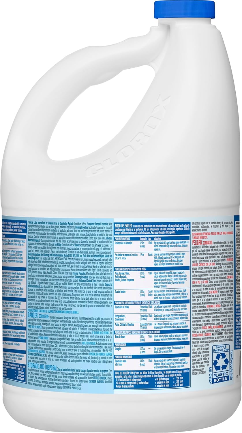 Clorox®_Ultra_Germicidal_Bleach,_121_Oz,_Case_Of_3