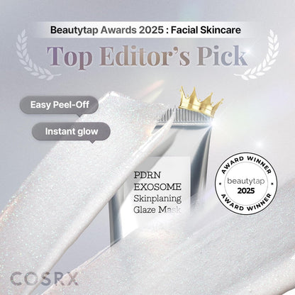 COSRX_PDRN_EXOSOME_Glaze_Wrapping_Mask_with_SALMON_DNA_PDRN,_Instant_Glow,_Easy_Peel-Off_Overnight_Mask_for_Glass_Skin,_Firmness,_Elasticity_&_Skin_Texture_Care,_Mothers_day_gifts_Korean_Skin_Care
