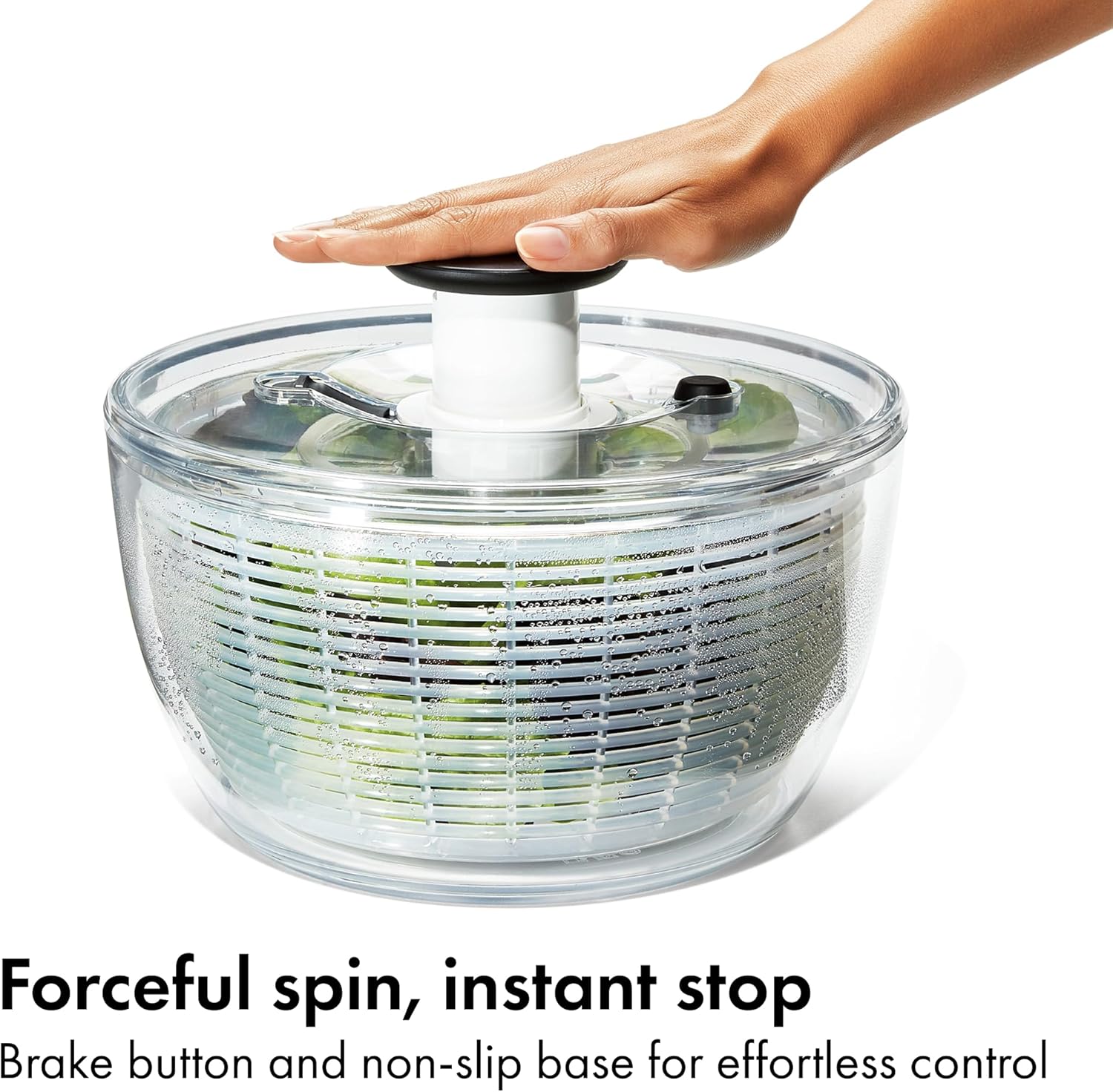 OXO_Good_Grips_Salad_Spinner_|_Lettuce_Spinner_|_Fruit_Washer_|_Fruit_Washing_Bowl_with_Strainer_|_Vegetable_Cleaner_|_Salad_Cleaner_|_Lettuce_Washer_|_6.22_Quart_Capacity