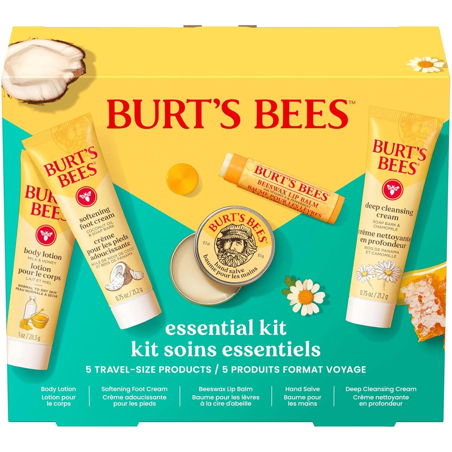 Burt's_Bees_Mothers_Day_Gifts_Ideas_-_Essentials_Everyday_Set,_5_Travel_Size_Products_-_Deep_Cleansing_Cream,_Hand_Salve,_Body_Lotion,_Foot_Cream_and_Original_Lip_Balm