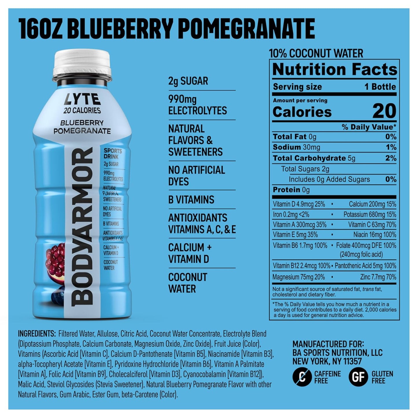 BODYARMOR_LYTE_Sports_Drink_Low-Calorie_Sports_Beverage,_Blueberry_Pomegranate,_Coconut_Water_Hydration,_Natural_Flavors_With_Vitamins,_Potassium-Packed_Electrolytes,_Perfect_For_Athletes,_16_Fl_Oz_(Pack_of_12)