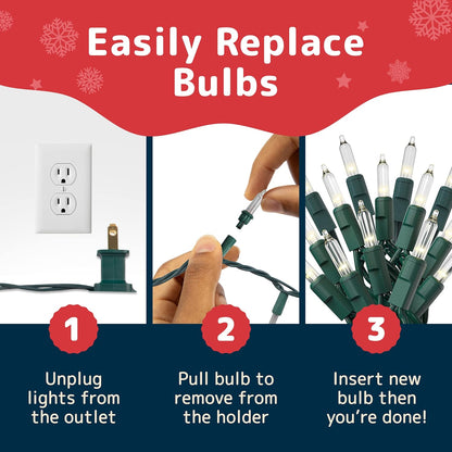 PREXTEX_100_Count_Clear_Christmas_Lights_-_Ultra_Bright_String_Lights_with_Green_Wire_for_Indoor_and_Outdoor_Use,_Christmas_Trees,_Holidays,_Patios_and_Garden